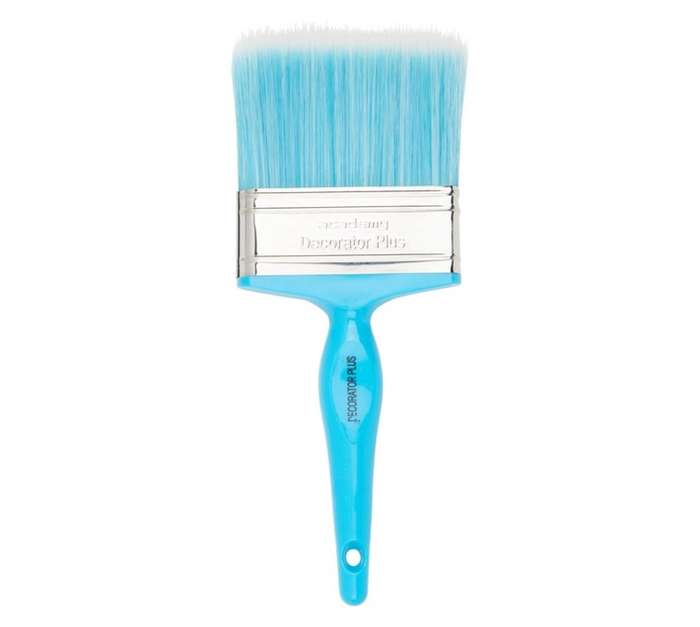 Plus Series Decorator Plus Paintbrush - Blue (100mm)