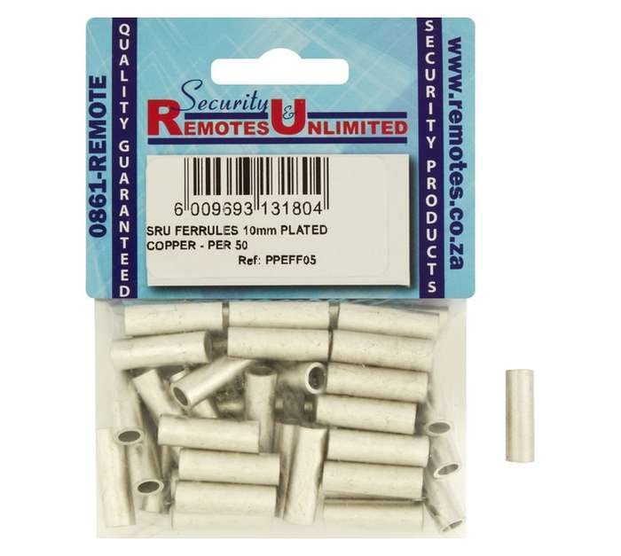 SMK PPEFF05 50 x Ferrules (10mm)