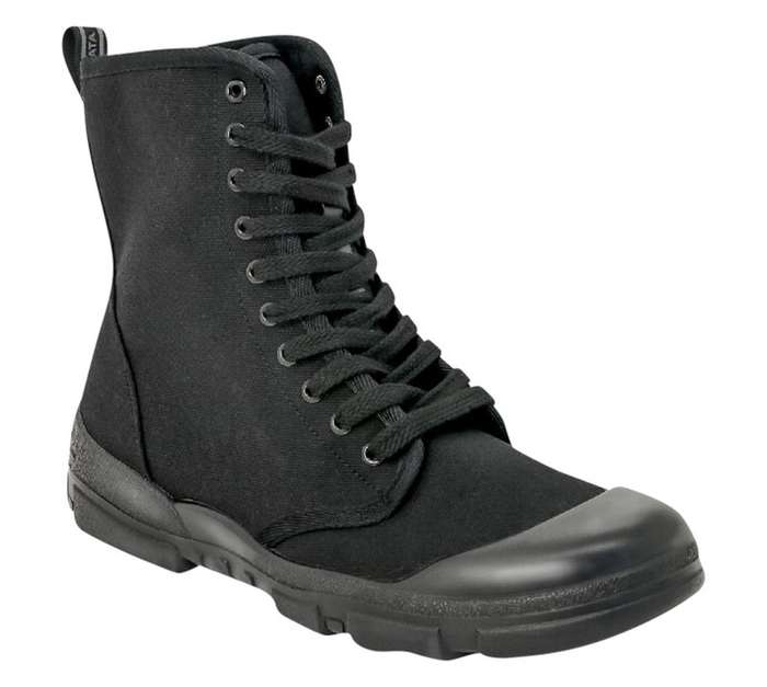 Bata Canvas Security Boot - Black (Size 6)