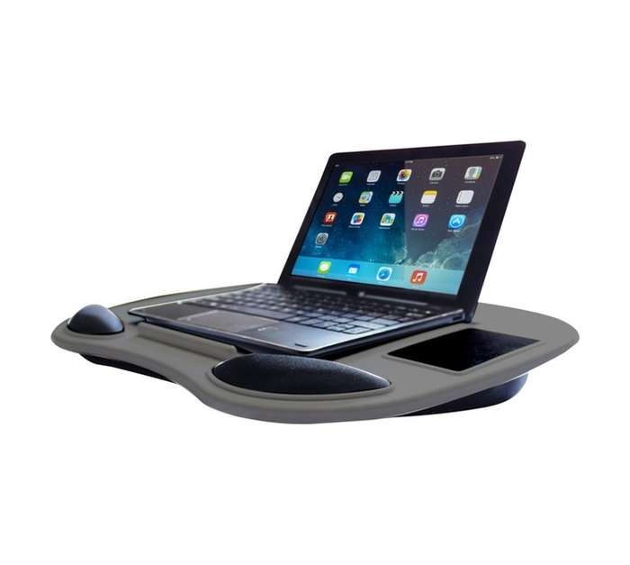 Parrot Products MI0002A Tablet Lap Tray - Grey (450 x 325mm)