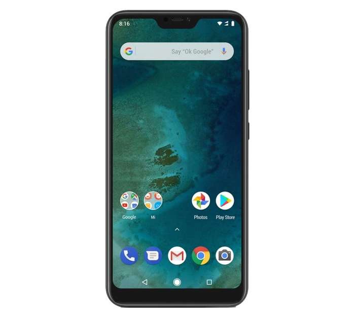 Xiaomi 19053 Mi A2 Lite Cellphone - Black (149 x 80 x 70mm)
