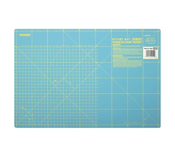 Olfa Metric and Inch Rotary Cutting Mat (450 x 300mm)