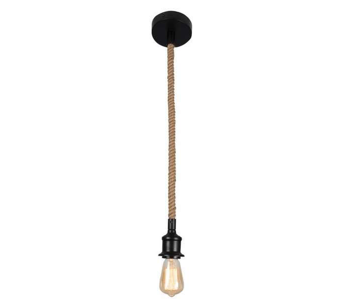 Brightstar PEN587 Rope Pendant - Black
