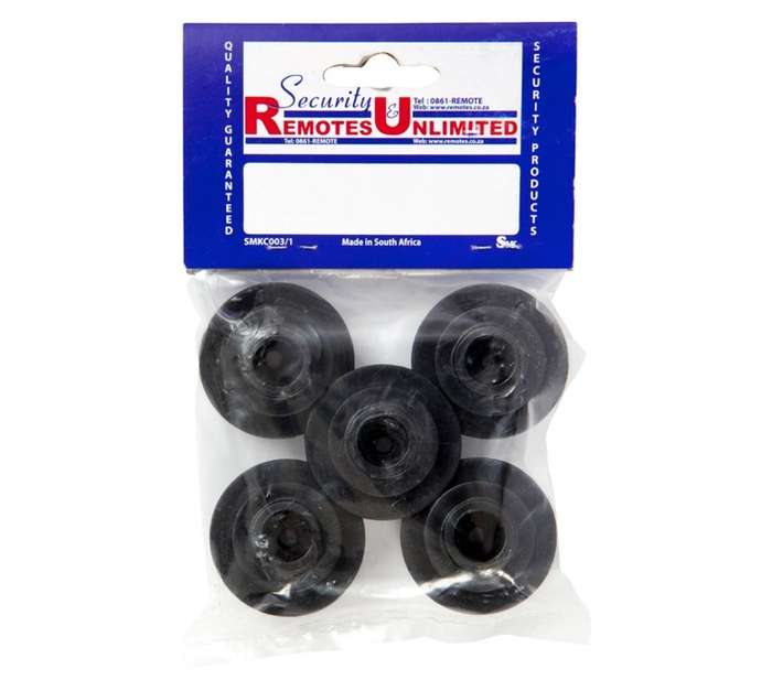 SMK 4.5mm Flat Bar Bobbin - Black (5 Pack)