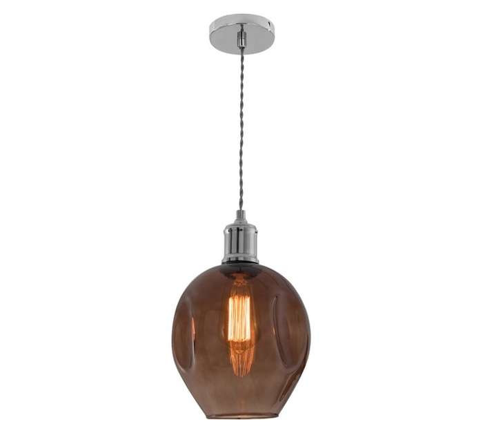 Bright Star Lighting PEN611 Glass Pendant - Smoke (60W)