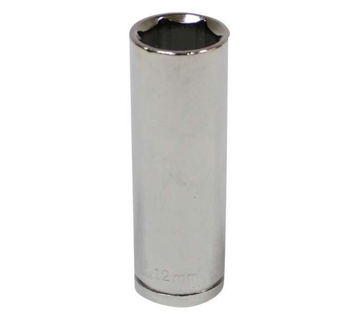 Mastercraft Â¼" Dr D/Wall Socket (12mm)