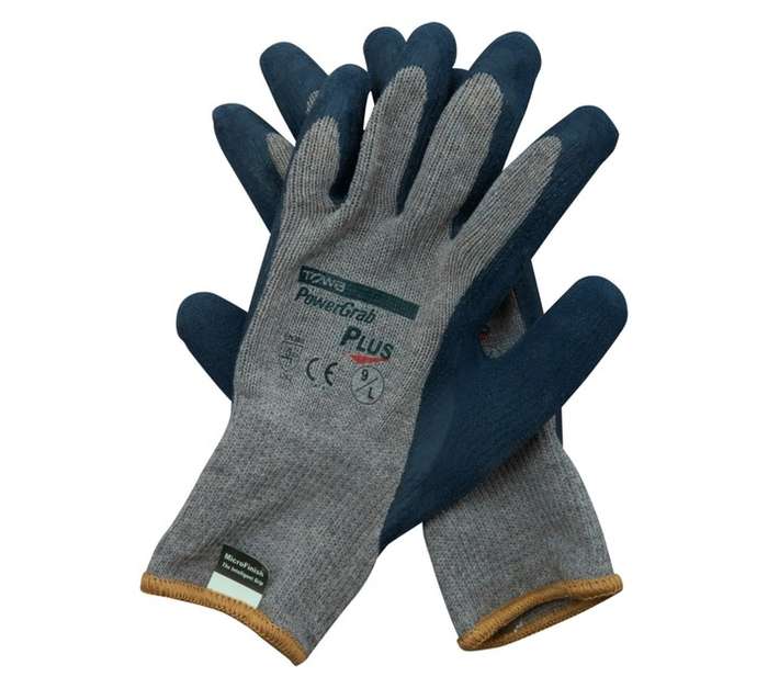 Towa Work Glove Powergrab Plus - Grey (Size 9 Large)