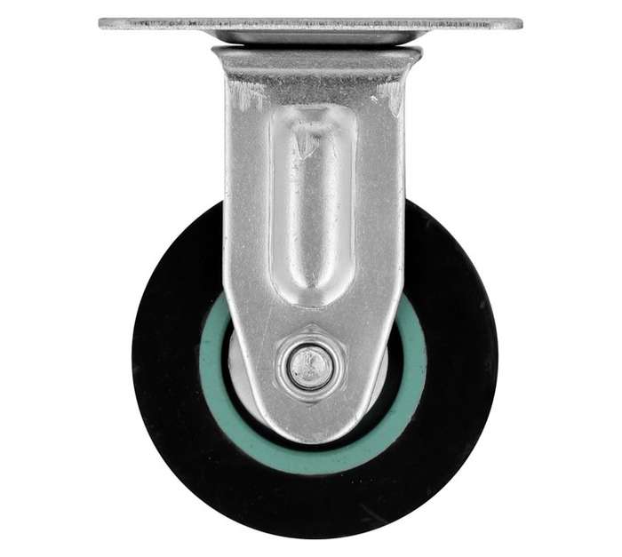 Hillaldam Castor BF/ Plate Wheel - Grey (50 x 72mm)