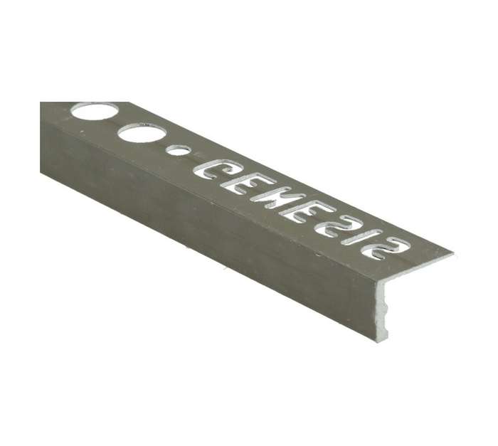 Genesis Aluminium Straight Edge Trim - Bronze (2500 x 12mm)