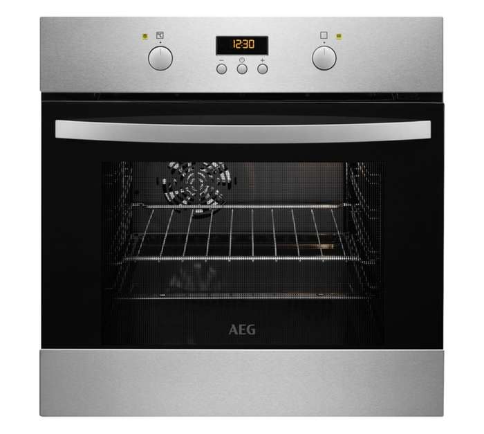 AEG Electric Oven (560 x 594 x 590mm) Silver BOB35702XV