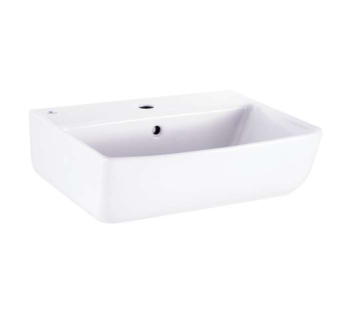 Cobra Arrive Wall Mounted Basin - White (530 x 435 x 196mm)