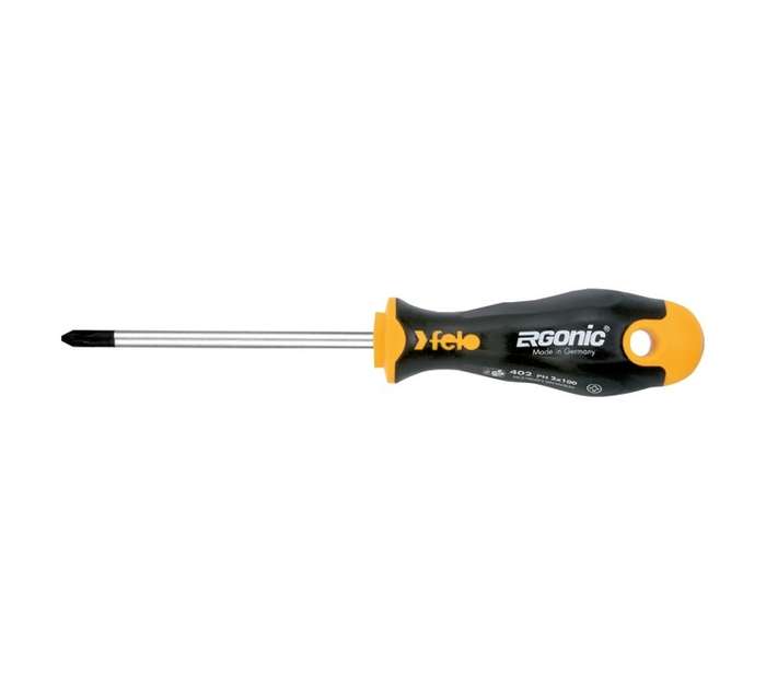 Felo PH3 Ergonic Philips Screwdriver - Black/Yellow (5 x 150mm)