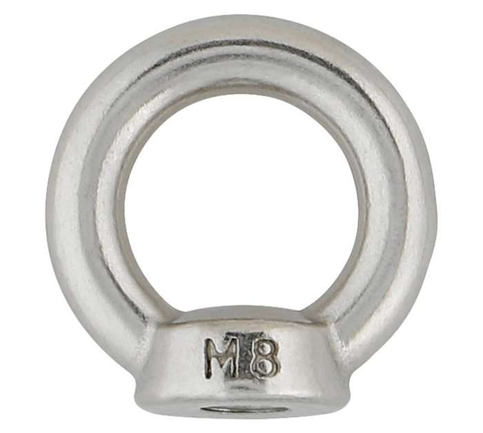 Active Hardware Stainless Steel Female Lifting Eye Nut (8mm)