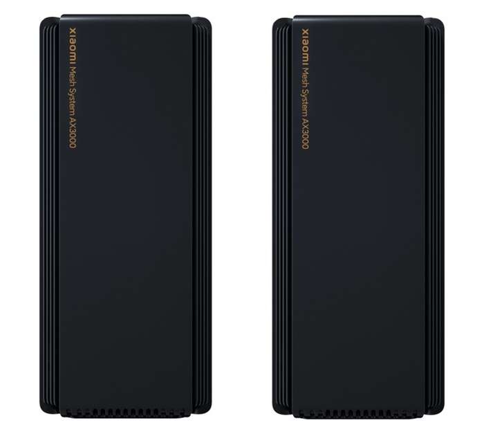 Xiaomi AX3000 2 x Whole Home Mesh Systems - Black