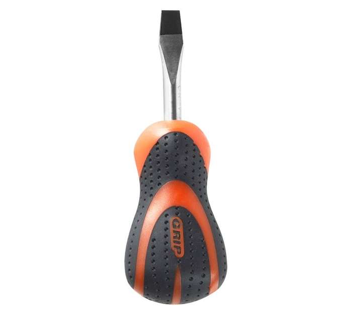 Grip 6mm x 38mm Flat Point Professional Screwdriver