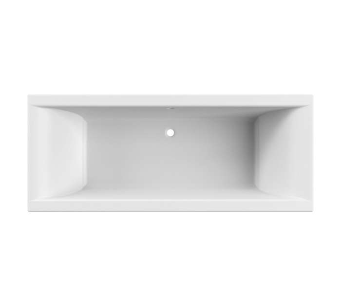 Lusso Sofia Built-in Bath - White (1700 x 700mm)