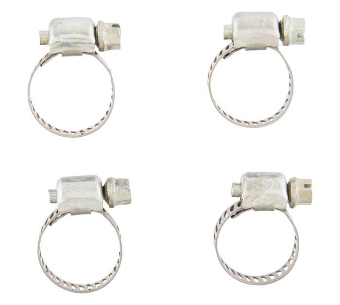 Turf-Ag GM4 4 x Worm Drive Clamps (6/17mm)