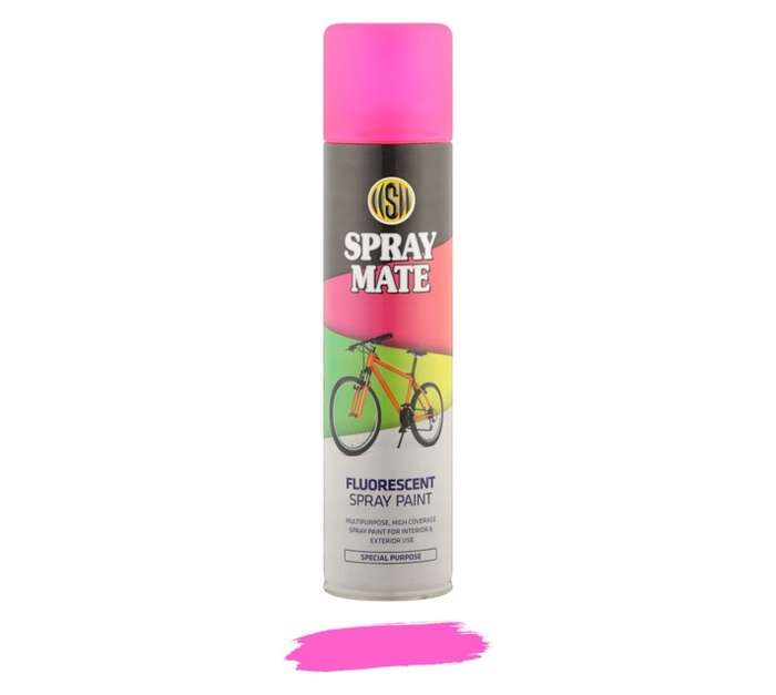 Spraymate Spray Paint Fluorescent - Neon Pink (250ml)