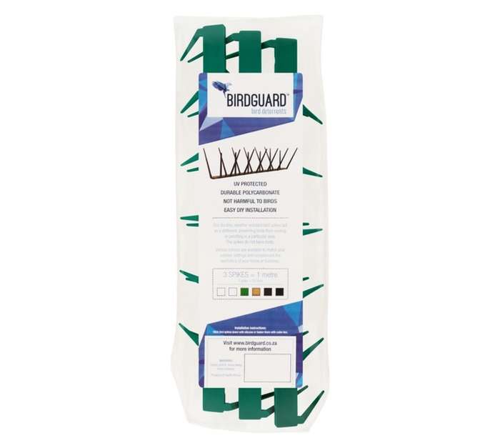 Birdguard 3 x Bird Spikes - Green (1000mm)