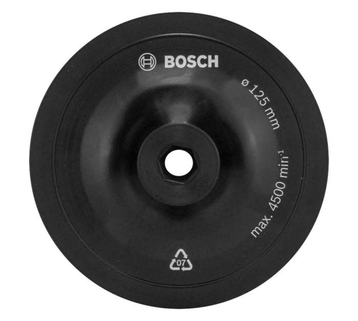 Bosch Sanding Backing Plate for Drills (125mm)