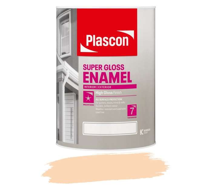 Plascon Super Universal Enamel Doors and Trims - Cream (5L)