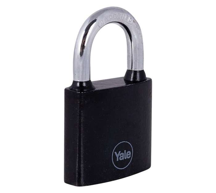 Yale Iron Padlock - Black (32mm)