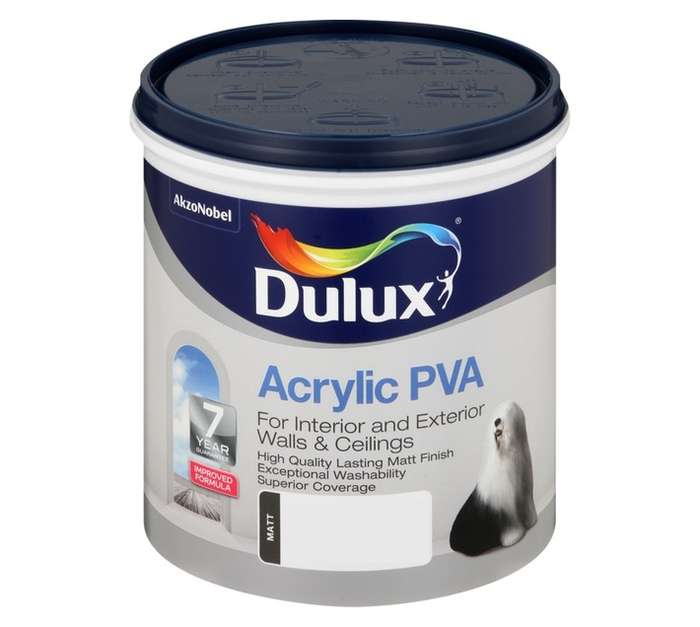 Dulux Acrylic PVA - Ivory Lace (1L)