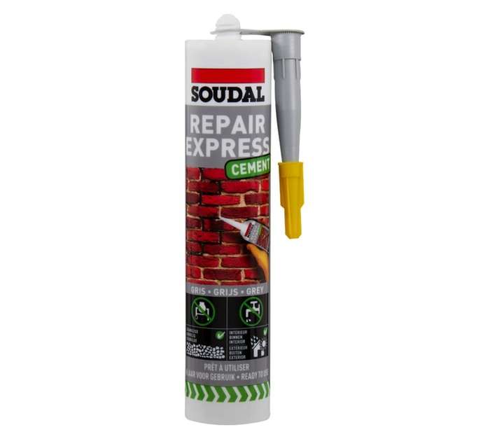 Soudal Repair Express Cement - Grey (300ml)