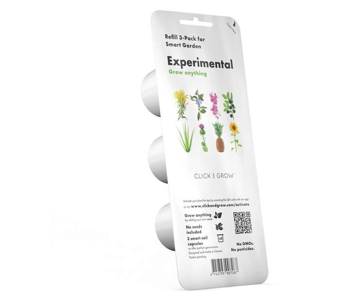Click and Grow 3 x Experimental Plant Pods