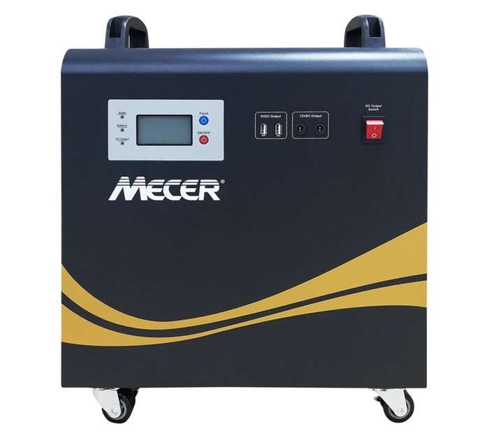 Mecer Trolley Inverter - Black (1000W)