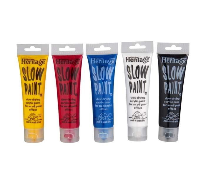 Heritage 5 Piece Slow Paint Primary (60ml)