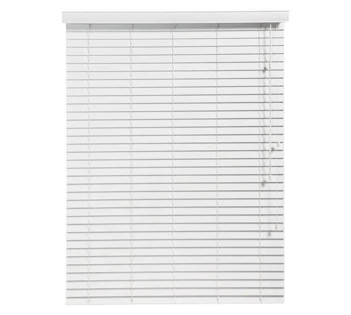 Design House BW880610 Venetian Fauxwood Blind - White (600 x 1000mm)