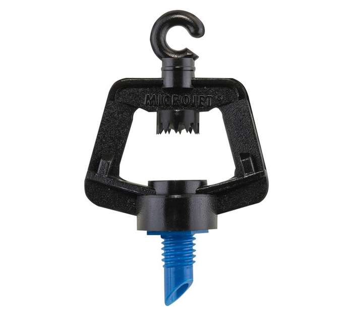 Microjet PN021 10 x 180 Degree Framejet Sprinkler Heads - Black/Blue