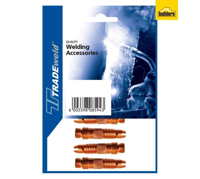Tradeweld EWPACTT015 5 x TIG Collet Bodies (1.6mm)