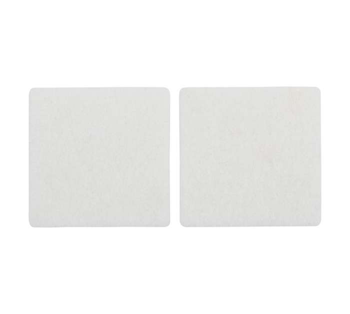 Safe Top Adhesive Felt Pads Square - White (50 x 50mm x 2 Pads)