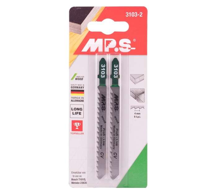MPS 6TPI T-Shank Wood Jigsaw Blade