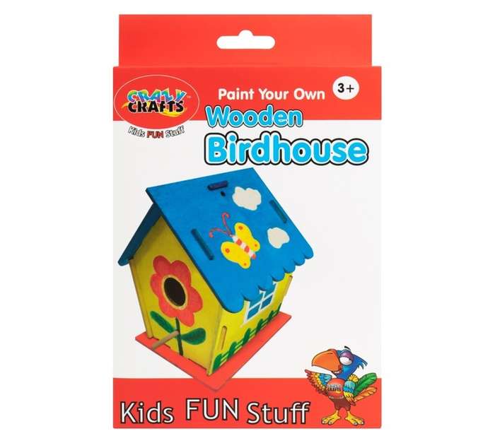 Crazy Crafts Make Your Own Birdhouse