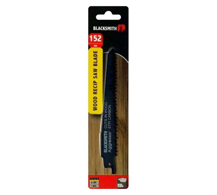 Blacksmith 2 Piece 6TPI Reciprocating Saw Blade (152mm)