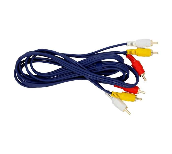 Comptronics 3 RCA to 3 RCA Audio Cable (1200mm)