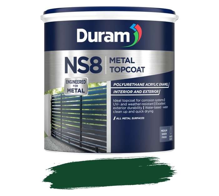 Duram NS8 Metal Topcoat - Historical Green (1L)