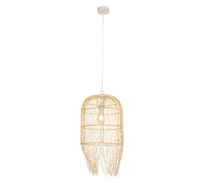 Eurolux Analia-B Woven Rattan Pendant - Natural (60W)