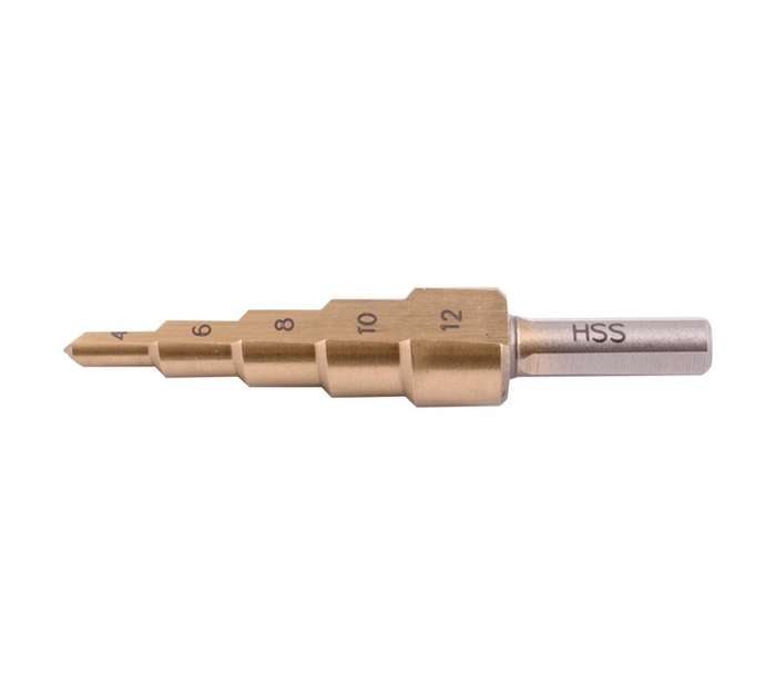 Tork Craft TC353041 HSS Step Drill 4-12mm (2mm)