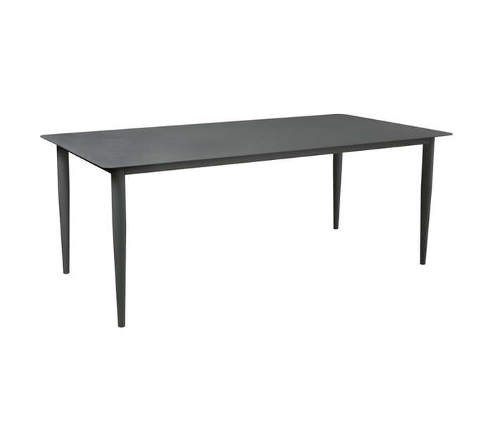 DH ALU TABLE 200X100CM GRAPHITE