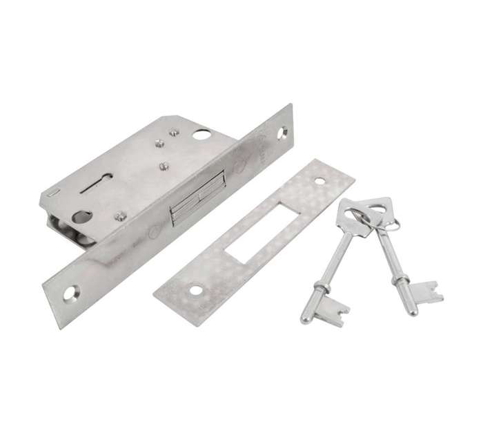 Jaguar 375JAG Chrome 4 Lever Wingbolt Door Lock
