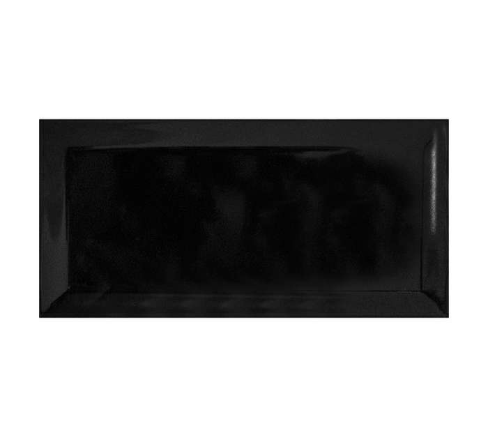 Johnson Tiles 2 Bevel Urban Tile - Metro Black (200 x 100mm)