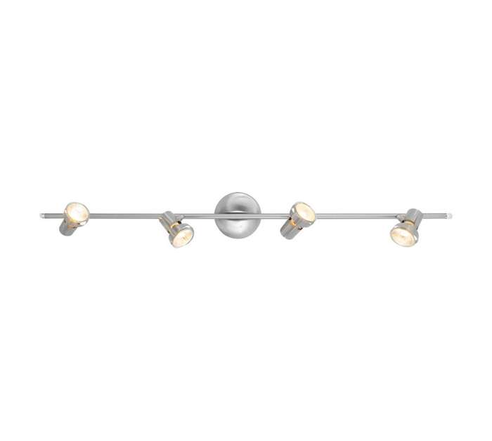 Eurolux S181SC 4 Light Bar Ceiling Light - Silver (50W)