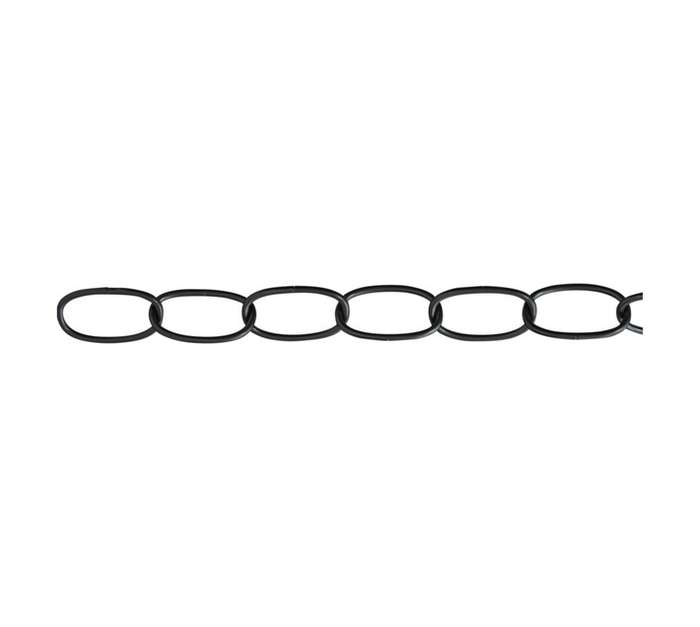 Krafft Decorative Chain Oval Link - Black