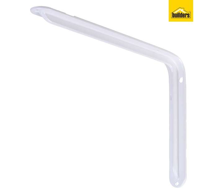 Vormann V155400W Pressed Steel Bracket - White (395 x 260mm)