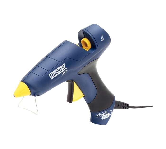 Rapid CG270 Cordless Glue Gun - Blue/Yellow (25W)