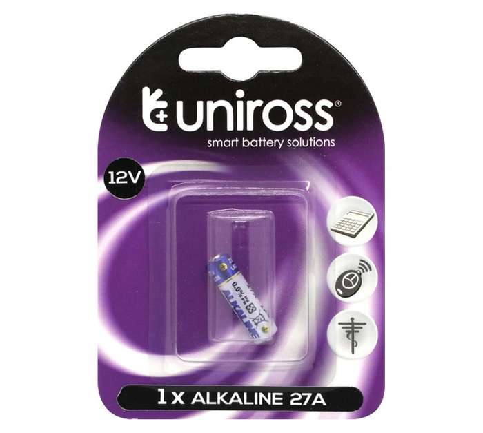 Uniross Alkaline Battery (A27)